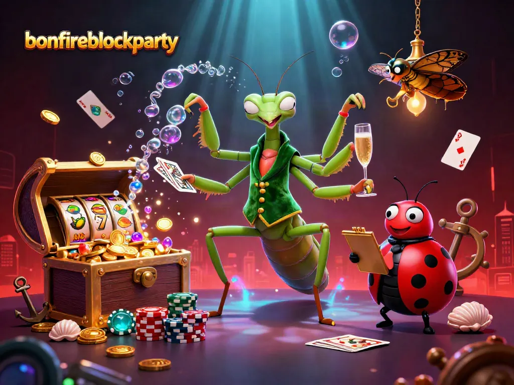 Experience the thrilling bonfireblockparty, where players engage in dynamic casino action amid vibrant gaming elements.